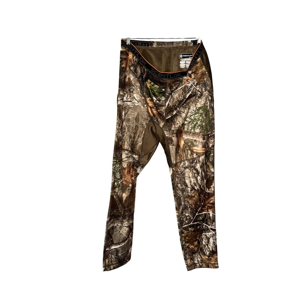Scentlok Mens Camouflage Hunting Pants X-Large With Carbon Alloy For Odor Contro